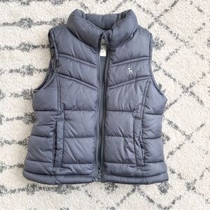 Old Navy Grey Puffer Vest